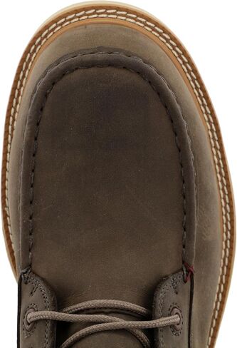 Twisted X Men's 6" Work Boot, Moc Toe Nano Toe with CellStretch, Shitake, 11.5 M in Saudi Arabia