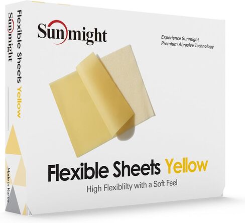Sunmight Flexible Sheets 5-1/4" x 6-3/4" 1500G Grip Sheet, 60122, 25 Sheets in Kuwait