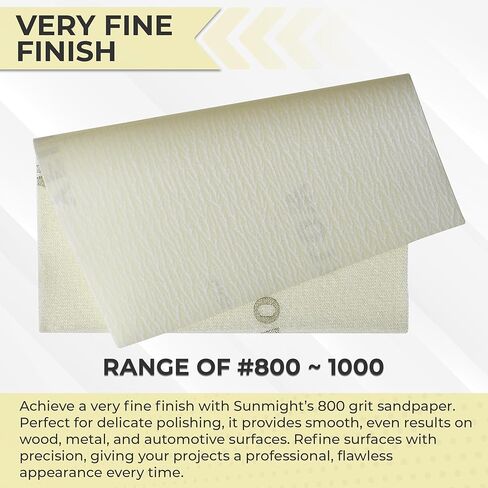 Sunmight Flexible Sheets 5-1/4" x 6-3/4" 1500G Grip Sheet, 60122, 25 Sheets in Kuwait