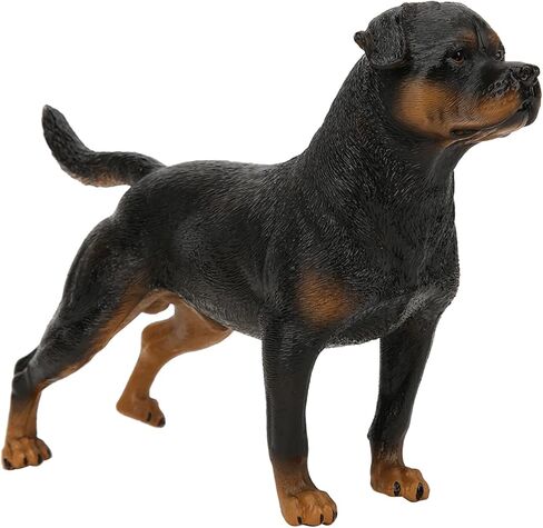 Rottweiler Model Desktop Ornaments محاكاة زخرفة هدية حفيدية لطيفة ومثيرة للاهتمام in Kuwait