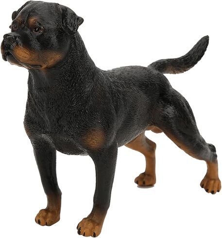 Rottweiler Model Desktop Ornaments محاكاة زخرفة هدية حفيدية لطيفة ومثيرة للاهتمام in Kuwait