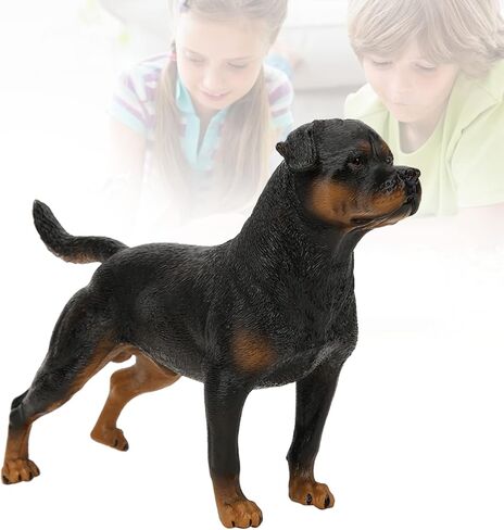 Rottweiler Model Desktop Ornaments محاكاة زخرفة هدية حفيدية لطيفة ومثيرة للاهتمام in Kuwait