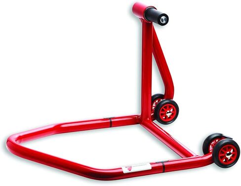 Ducati Rear service stand for single-sided swinging arm. 97080111A red in Saudi Arabia