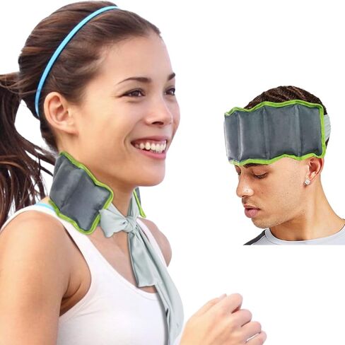 Cooling Wrap Neck Cooling Scarf Keeps Cool in Summer, Comfortable and Breathable Neck Cooler Suitable for Women Men Indoor Outdoor Sports or Activities, Remove Hot Flashes, Relief for Neck Swelling in Saudi Arabia
