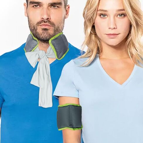 Cooling Wrap Neck Cooling Scarf Keeps Cool in Summer, Comfortable and Breathable Neck Cooler Suitable for Women Men Indoor Outdoor Sports or Activities, Remove Hot Flashes, Relief for Neck Swelling in Saudi Arabia