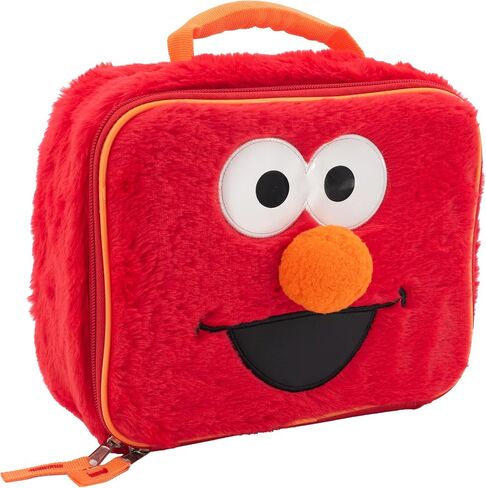 AI Accessory Innovations Sesame Street Cookie Monster Plush Fox Fosticed Fox for Kids و Girls & Boys Lunch Bag ، Blue Edit in Kuwait