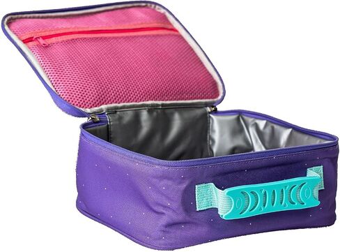 A for Adley Lunchbox. يضم أصدقاء قوس قزح نيون في Adley على صندوق الغداء المطبوع من قوس قزح Zebra (أرجواني) in Kuwait