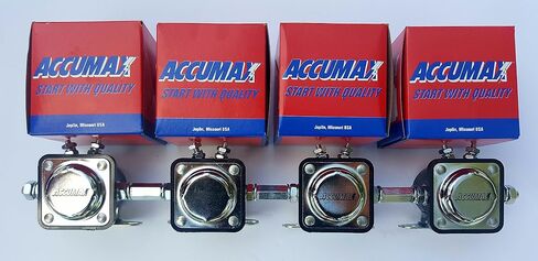 solenoids Set of 4 with Coupling Nuts Included Low Rider & More USA Made in Saudi Arabia