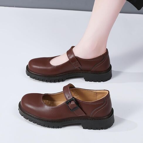 XMM Mary Jane Shoes Women Flat Mary Janes for Womens Comfort Dressy Casual School Cute Non-Slip Work Shoes in Kuwait