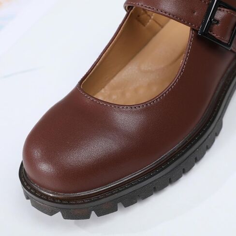 XMM Mary Jane Shoes Women Flat Mary Janes for Womens Comfort Dressy Casual School Cute Non-Slip Work Shoes in Kuwait