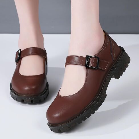 XMM Mary Jane Shoes Women Flat Mary Janes for Womens Comfort Dressy Casual School Cute Non-Slip Work Shoes in Kuwait