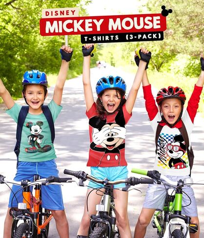 Disney Mickey Mouse Shirt for Kids (Boys Clothes) Fantasia Tshirt 5T Toddler R/Or/Bu SS in Saudi Arabia