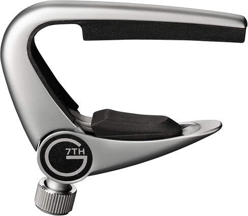 G7th Newport Partial #3 Capo - 3 String Pressure Touch Guitar Capo - فضي in Kuwait