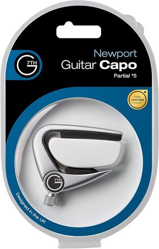 G7th Newport Partial #3 Capo - 3 String Pressure Touch Guitar Capo - فضي in Kuwait