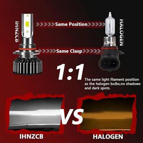 Fit for Chevrolet Silverado 1500(2007-2015) Chevy Silverado 2500 HD 3500 HD(2007-2019) Combo 9005 High Beam H11 Low Beam LED Headlight + 5202/H16 Fog Light Bulbs Kits,6000K Super Brighter in Kuwait