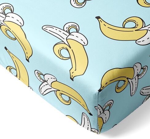 Little Sleepies Baby Crib Sheets, Buttery Soft Viscose from Bamboo Crib Sheets for Boys & Girls, Toddler Bed Sheet, Standard Crib Mattress Sheet, Super Stretchy & Elasticized (Sweet Pea) in Kuwait