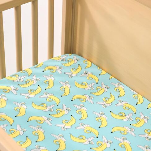 Little Sleepies Baby Crib Sheets, Buttery Soft Viscose from Bamboo Crib Sheets for Boys & Girls, Toddler Bed Sheet, Standard Crib Mattress Sheet, Super Stretchy & Elasticized (Sweet Pea) in Kuwait
