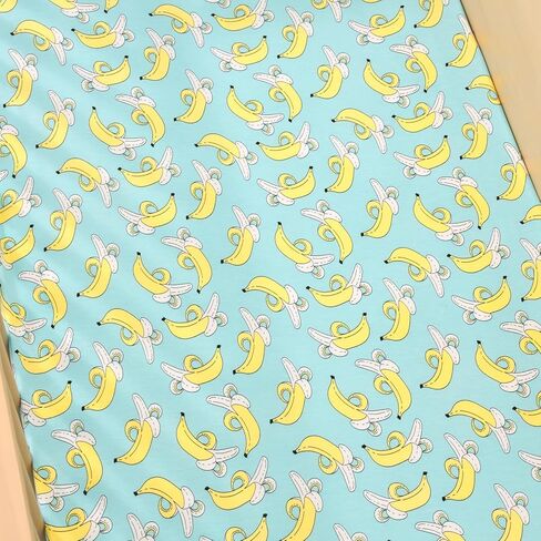 Little Sleepies Baby Crib Sheets, Buttery Soft Viscose from Bamboo Crib Sheets for Boys & Girls, Toddler Bed Sheet, Standard Crib Mattress Sheet, Super Stretchy & Elasticized (Sweet Pea) in Kuwait