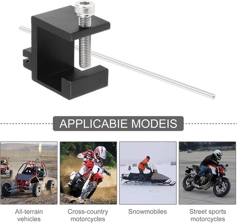 Motorcycle Chain Alignment Tool, Sprocket Chain Maintenance Compatible for ATV Dirt Bike Scooter (Blue) in Saudi Arabia