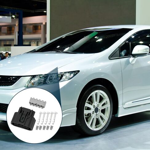 قابس موصل تسخير مستشعر الضغط لـ Honda FK2 FK8 2MM مقاوم للماء موصل الأسلاك الإناث الداخلية الأسود 1 مجموعة in Saudi Arabia