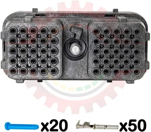 Ballenger Motorsports - 50 Way Connector Plug Kit Compatible with Cummins ISB ISM ECU Chrysler# 05135639AA in Saudi Arabia