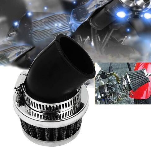 FLYPIG 28mm Air Filter for ATV Dirt Bike Pocket bikes Motorcycle Pit Bike POD for Honda CB100 CB100N CB125 CB125TD CB400 fit Kawasaki AE80 (81-83) AE 80 AR80 KH250 in Saudi Arabia