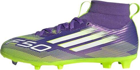 adidas Unisex-Child F50 League Mid Top Firm Multi Ground Sneaker in Kuwait