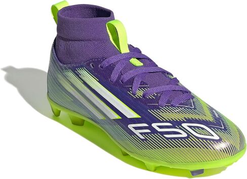 adidas Unisex-Child F50 League Mid Top Firm Multi Ground Sneaker in Kuwait