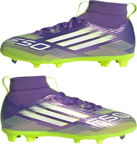 adidas Unisex-Child F50 League Mid Top Firm Multi Ground Sneaker in Kuwait