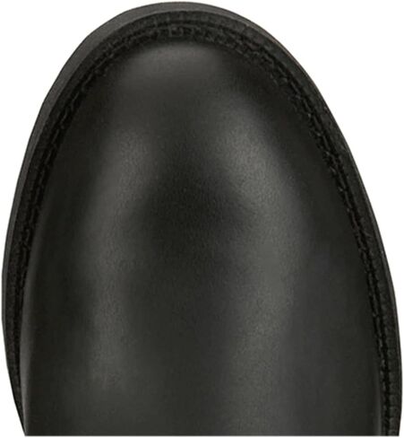 Justin BLAIN 10" Roper Boots for Women - Full-Grain Leather, Cushioned Insole, Durable Outsole, Stylish & Comfortable Design, Midnight - 6.5 B in Saudi Arabia