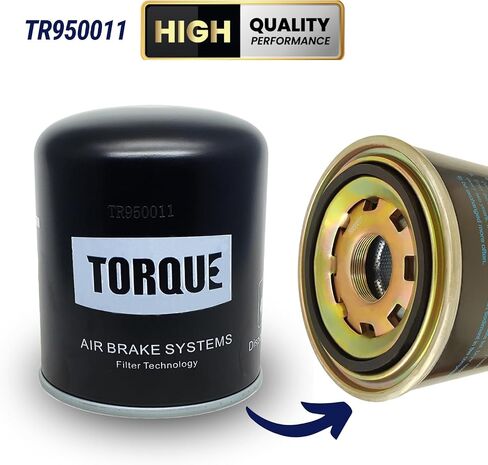 عزم الدوران 6 قطع من 950011 خرطوشة لنظام Wabco Saver 1000 و 1200 و Bendix AD-SP و AD-IS مجفف الهواء (استبدال Bendix 5008414 ، 109994 Meritor R950011 ، 950011 ، WIX 24374) (6 X TR950011) in Saudi Arabia