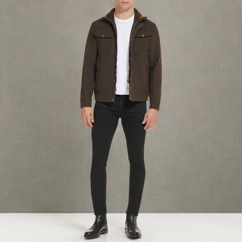 Kenneth Cole Men's Trucker Jacket in Saudi Arabia