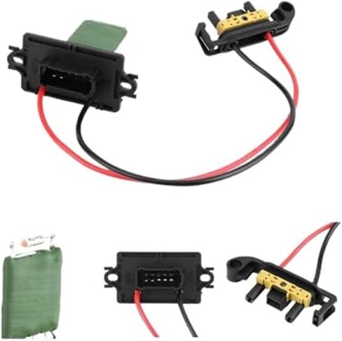 Electric Fan Resistance Car Heater Blower Motor Resistor Replacement for Renault Megane MK II 2002-2016 7701207717 in Saudi Arabia
