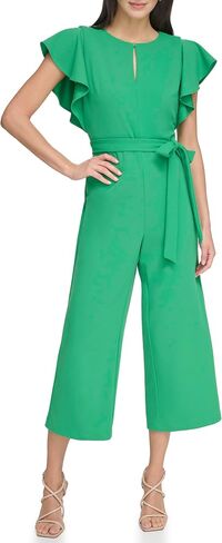 DKNY Women's Dresses Jumpsuit, APPLE GREEN, 14 in Saudi Arabia