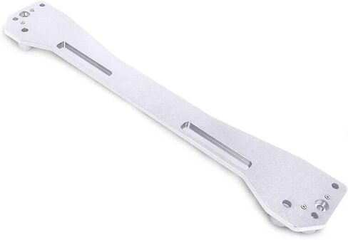 Billet Rear Lower Subframe Brace Tie Bar for 1996-00 for Honda Civic for EK for DX for SI Silver Red Chassis Parts Control Arm Accessories(Silver) in Saudi Arabia