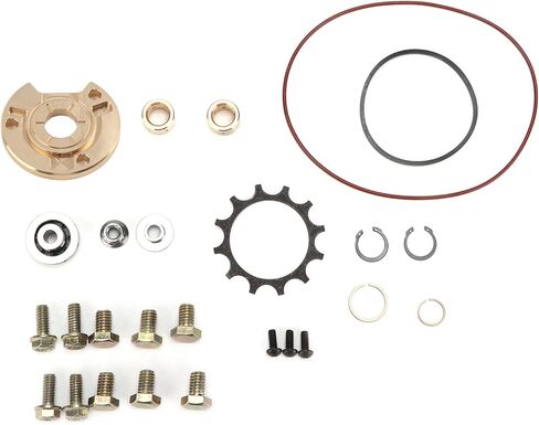 Turbo Repair Kit Replacement Turbo Rebuild Kit Turbocharger Core Rebuild Kit for Benz 300D 300SD 3L T3 T4 Turbo Made of Aluminum Stainless Steel Rubber 26PCS in Saudi Arabia