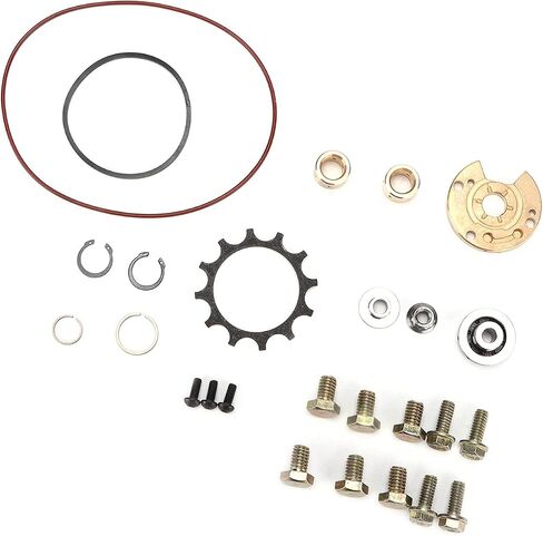 Turbo Repair Kit Replacement Turbo Rebuild Kit Turbocharger Core Rebuild Kit for Benz 300D 300SD 3L T3 T4 Turbo Made of Aluminum Stainless Steel Rubber 26PCS in Saudi Arabia