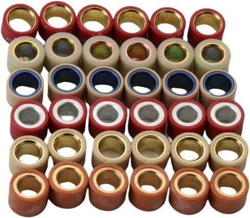 6PC 7g 11g 12g 13g 16g 20x15mm Transmission Roller Fit for K2-K6 K7-L1 125 K8 150cc(Ivory) in Saudi Arabia