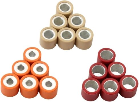 6pcs 19x17mm 5g 7g 9g Variable Speed ​​Roller Weights Fit for 125cc 150cc(19 x 17mm 9g) in Saudi Arabia