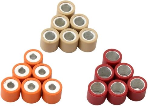 6pcs 19x17mm 5g 7g 9g Variable Speed ​​Roller Weights Fit for 125 150 X8 X9 125cc 150cc(19 x 17mm 5g) in Saudi Arabia
