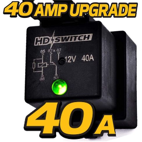 HD Switch -4 Pack- Waterproof Relay w/LED Indicator Replaces Hella 4RD-960388-31, 4RD-960 388-22, 4RD-960 388-06, 4RD96038831, 4RD96038822, 4RD96038806 12VDC in Saudi Arabia