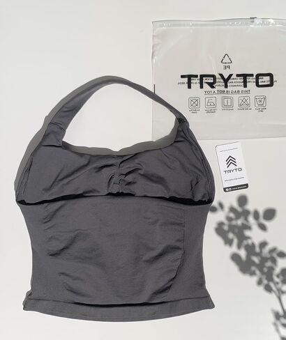 تأثير Halter Top Sports Yoga Eanks Women Wordness Gym Gym Gym Outdoor Running Tops Tops in Kuwait
