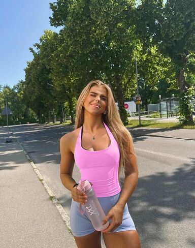 تأثير Halter Top Sports Yoga Eanks Women Wordness Gym Gym Gym Outdoor Running Tops Tops in Kuwait