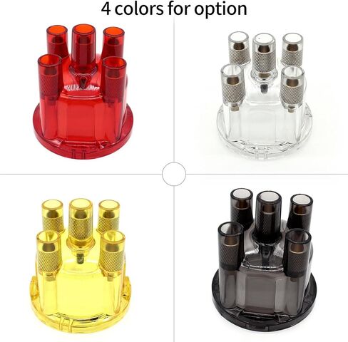 Distributor Plastic Distributor Cover AC905504 Replacement for Distributor Transparent Distributor(Yellow) in Saudi Arabia