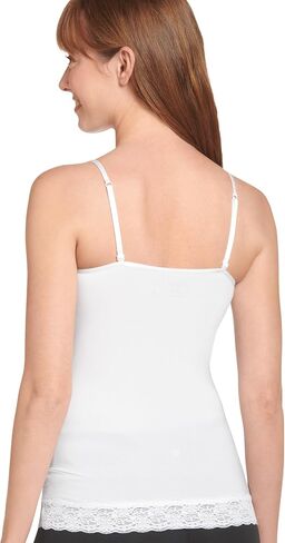 Jockey Women's Shapewear Skimmies Ultralight Smoothing Lace Cami in Saudi Arabia