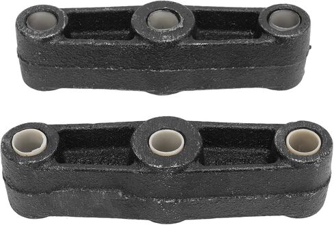 Straight Leaf Spring Equalizer Bar 5 1/2in High Strength Cast Iron Double Eye Style Suspension Enhancer for Multi Axle Trailers 2PCS in Saudi Arabia
