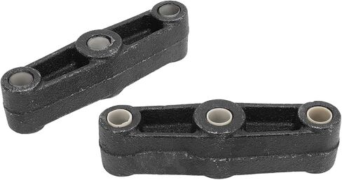 Straight Leaf Spring Equalizer Bar 5 1/2in High Strength Cast Iron Double Eye Style Suspension Enhancer for Multi Axle Trailers 2PCS in Saudi Arabia