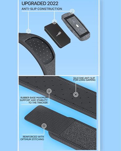 Skywin VR Tracker Belt and Tracker Strap Bundle for HTC Vive System Tracker Pucks -5Pack Adjustable Belt and Hand Straps for Waist and Full-Body Tracking in Virtual Reality(5 Belt and 10 Hand Straps) in Saudi Arabia