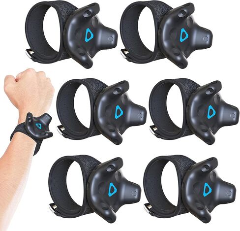 Skywin VR Tracker Belt and Tracker Strap Bundle for HTC Vive System Tracker Pucks -5Pack Adjustable Belt and Hand Straps for Waist and Full-Body Tracking in Virtual Reality(5 Belt and 10 Hand Straps) in Saudi Arabia