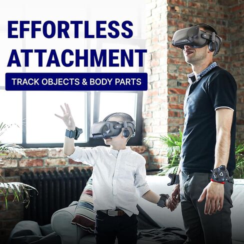 Skywin VR Tracker Belt and Tracker Strap Bundle for HTC Vive System Tracker Pucks -5Pack Adjustable Belt and Hand Straps for Waist and Full-Body Tracking in Virtual Reality(5 Belt and 10 Hand Straps) in Kuwait